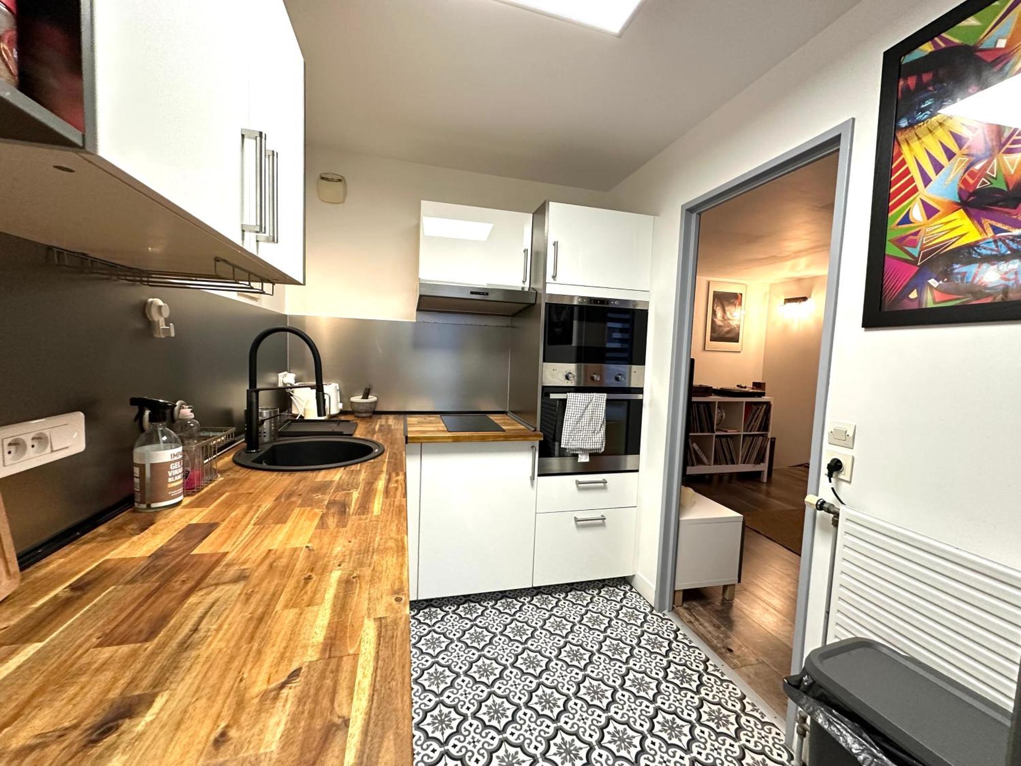 Cosy Duplex Avec Parking A Paris 19 By Immo Kit Bnb Eksteriør bilde